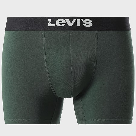 Levi's - Confezione da 2 boxer 701229542 Verde kaki mimetico