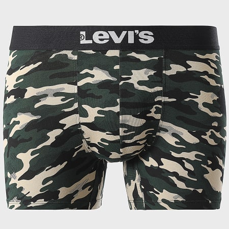 Levi's - Confezione da 2 boxer 701229542 Verde kaki mimetico