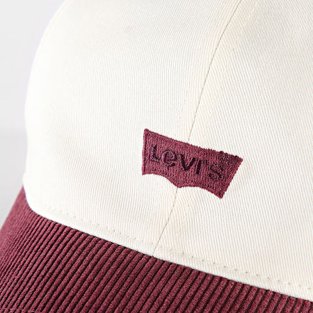 Levi's - Cappello 235403-0634 Beige Bordeaux