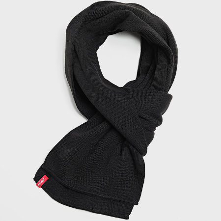 Levi's - Conjunto de bufanda y gorro 235951 Negro