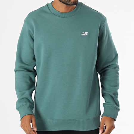 New Balance - Sweatshirt met ronde hals MT41510 Donker Turquoise