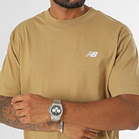 New Balance - Camiseta MT41509 Camel