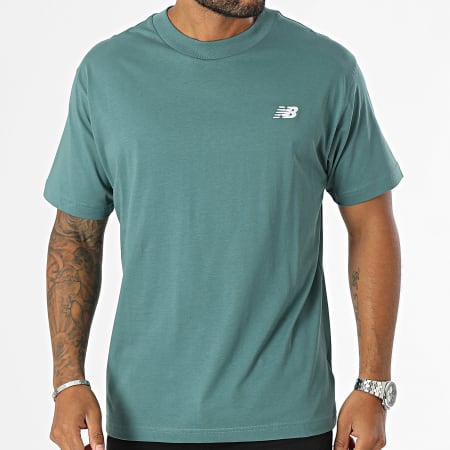 New Balance - Camiseta MT41509 Turquesa oscuro