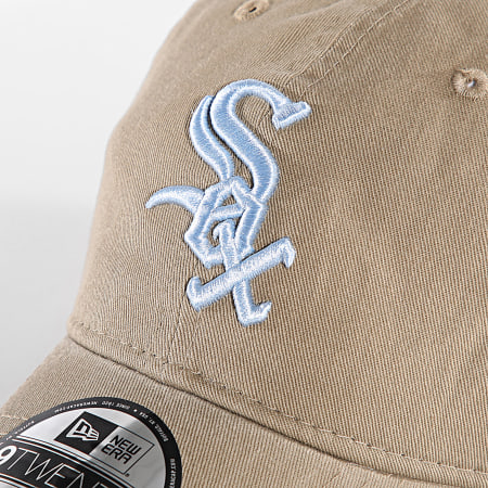 New Era - Neutro lavato 9Twenty Chicago White Sox Cap 60591686 Camel