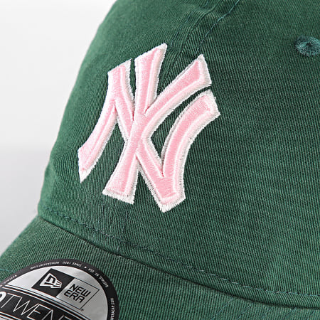 New Era - Washed Outline 9Twenty NY Cap 60591691 Groen