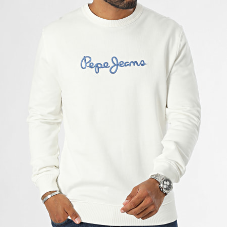 Pepe Jeans - New Joe Crewneck Sweat Blanco