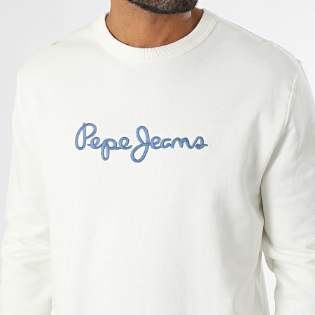 Pepe Jeans - New Joe Crewneck Sweat Blanco