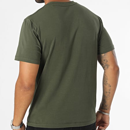 Pepe Jeans - Effen T-shirt PMU20033 Kaki Groen