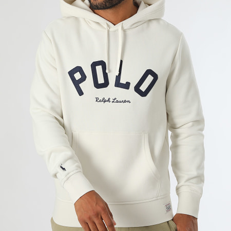 Polo Ralph Lauren - Felpa classica con cappuccio beige