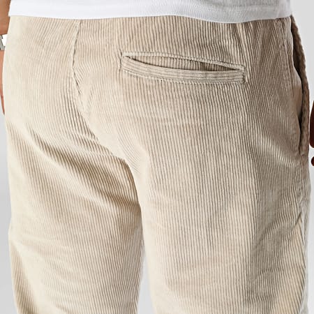 Produkt - Pantaloni Akm in velluto a coste beige