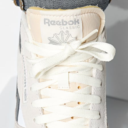 Reebok - Classic Leather Sneakers 100201109 White Stone Grey 5