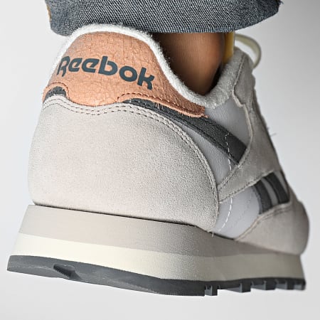 Reebok - Baskets Classic Leather 100201109 White Stone Grey 5