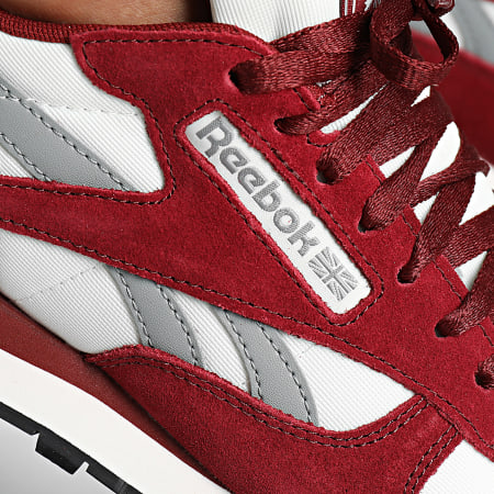 Reebok - Baskets Classic Leather 100201129 Maron Chalk Grey 3