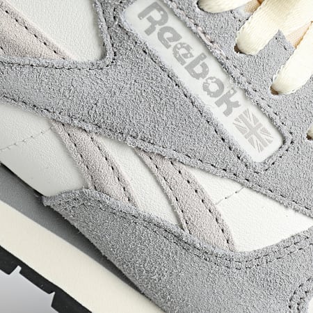 Classic Leather Sneakers 100201110 Chalk Grey 3 Stone