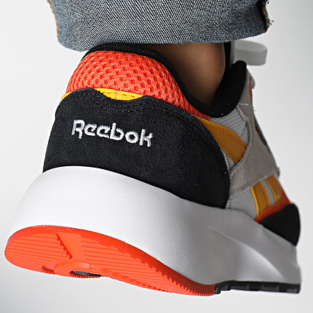 Reebok - Classic Leather 2400 Zapatillas 100211032 Blanco Negro Naranja