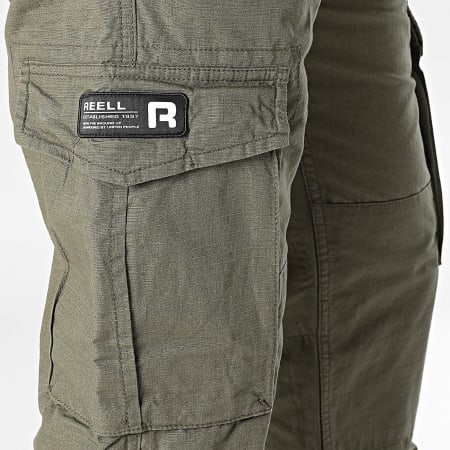 Reell Jeans - Pantalon Cargo Ripstop Vert Kaki