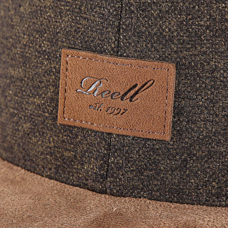 Reell Jeans - Camel Bruin Suède Snapback Cap