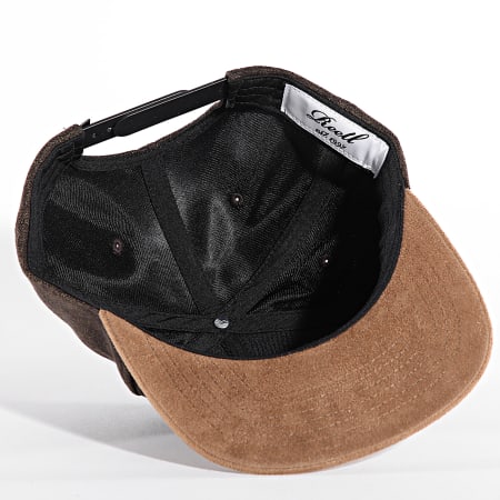 Reell Jeans - Camel Bruin Suède Snapback Cap