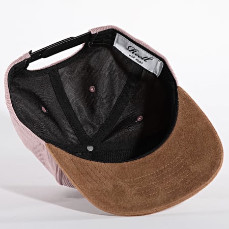 Reell Jeans - Camel Roze Suede Snapback Cap