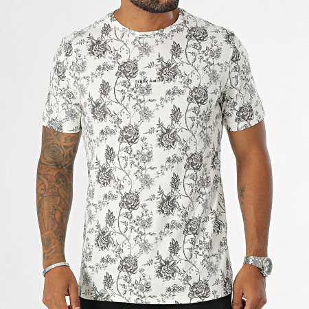 Teddy Smith - Camiseta Antone 11016797D Beige Floral