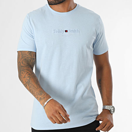 Teddy Smith - Camiseta Jim 11017024D Azul claro