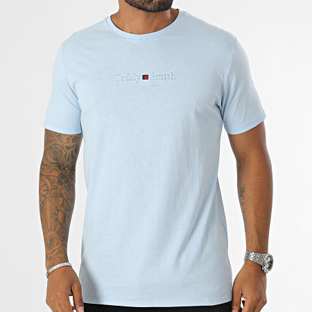 Teddy Smith - Camiseta Jim 11017024D Azul claro