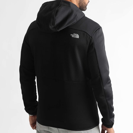 The North Face - Merak A3YG5 Hooded Zip Sweatshirt Zwart