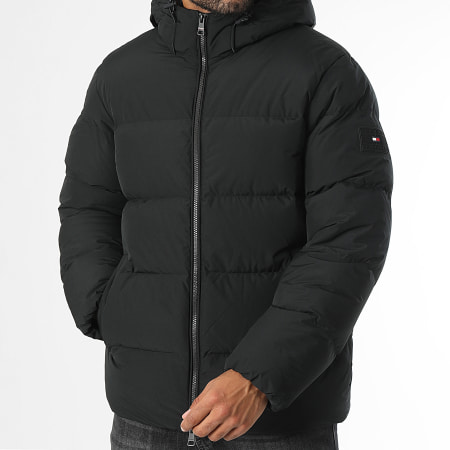 Tommy Hilfiger - Doudoune Capuche Down Hooded Puffer 6599 Noir