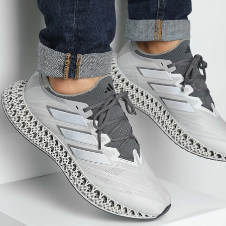 Adidas Performance - 4DFWD 4 M ID8889 Gris Dos Plata Menta Plata Guijarro Zapatillas