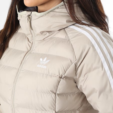 Adidas Originals - Doudoune Capuche Femme IW5850 Beige