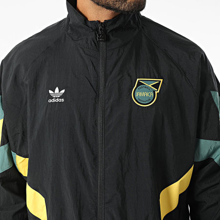 Adidas Originals - Veste Zippée A Bandes JFF IN5568 Noir