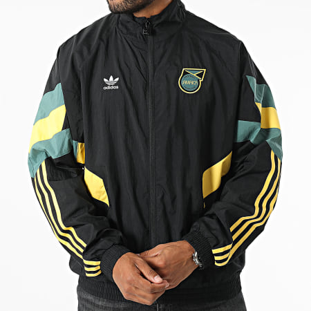 Adidas Originals - Veste Zippée A Bandes JFF IN5568 Noir