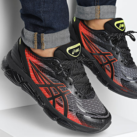 Asics - Manden Gel Quantum 360 VIII 1203A442 Zwart Vuurrood