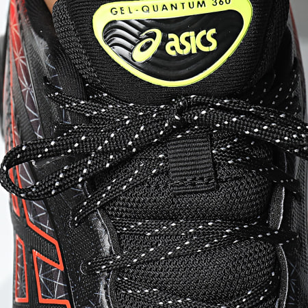 Asics - Manden Gel Quantum 360 VIII 1203A442 Zwart Vuurrood