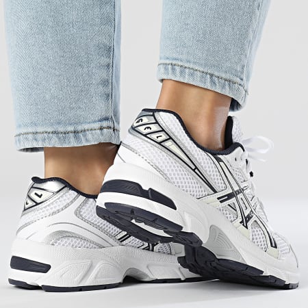 Asics - Baskets Femme Gel 1130 GS 1204A163 White Midnight