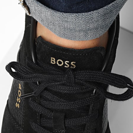 BOSS - Brandon Tennis Sneakers 50529499 Zwart