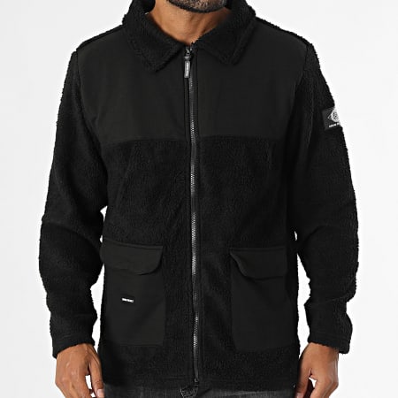 Classic Series - DP-10022-012 Zip Fleece Jas Zwart