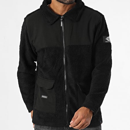 Classic Series - DP-10022-012 Zip Fleece Jas Zwart