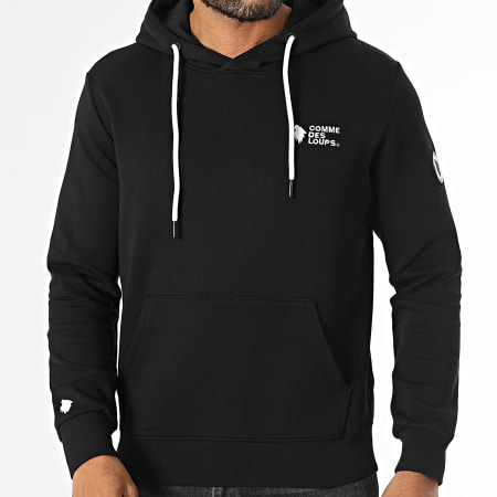 Comme Des Loups - Sweat Capuche Sweaty Noir