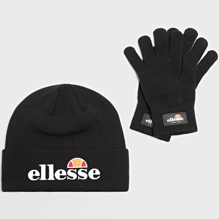 Ellesse - Lot Bonnet Et Gants SAAZ0783 Noir