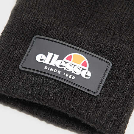 Ellesse - Conjunto de gorro y guantes SAAZ0783 Negro