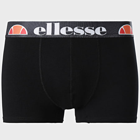 Ellesse - Set van 3 boxers SBMA2207 Wit Grijs Heather Zwart