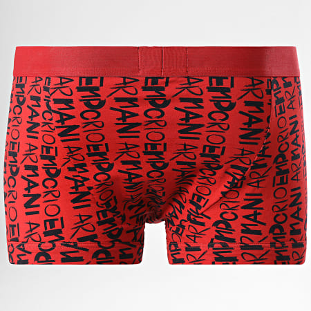 Emporio Armani - Boxer 111389-4F506 Rood Zwart