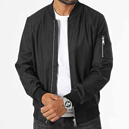 Frilivin - Chaqueta Bomber Negra