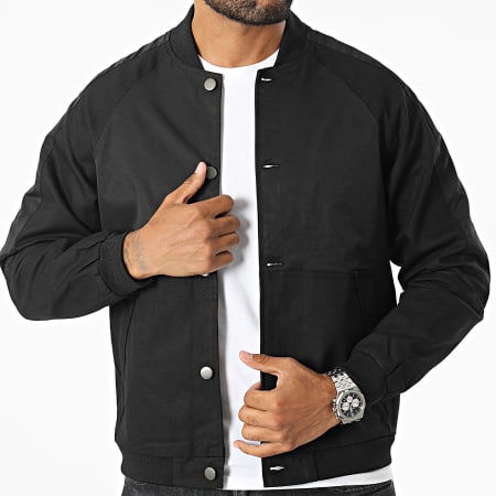 Frilivin - Chaqueta Bomber Negra