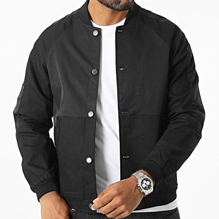 Frilivin - Chaqueta Bomber Negra