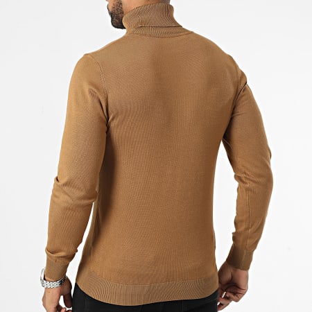 Frilivin - Jersey cuello vuelto camel