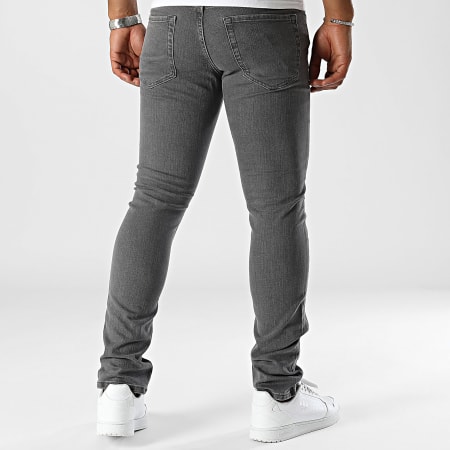 JJREBEL - Luke Slim Jeans Grijs