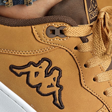 Kappa - Baskets Logo Maserta 4 33198DW Yellow Tan Brown