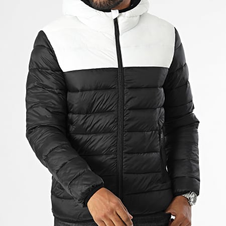 Kymaxx - Zwart Wit Hooded Jacket